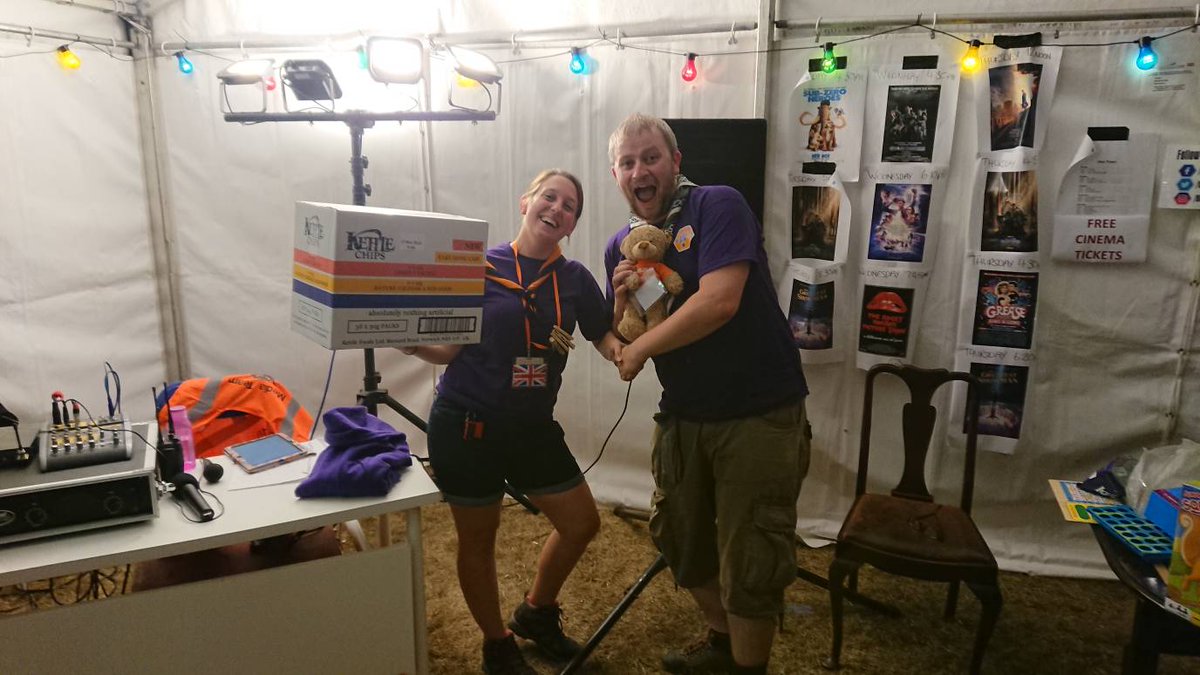 00s2018's tweet photo. Brilliant quiz in Rehab on the 00s Subcamp for Staff this evening. Pleased to award Quizzers of Nazareth our fantastic prize - crisps and woggles!
#NS #Norjam2018 https://t.co/sxaVzeRfqS