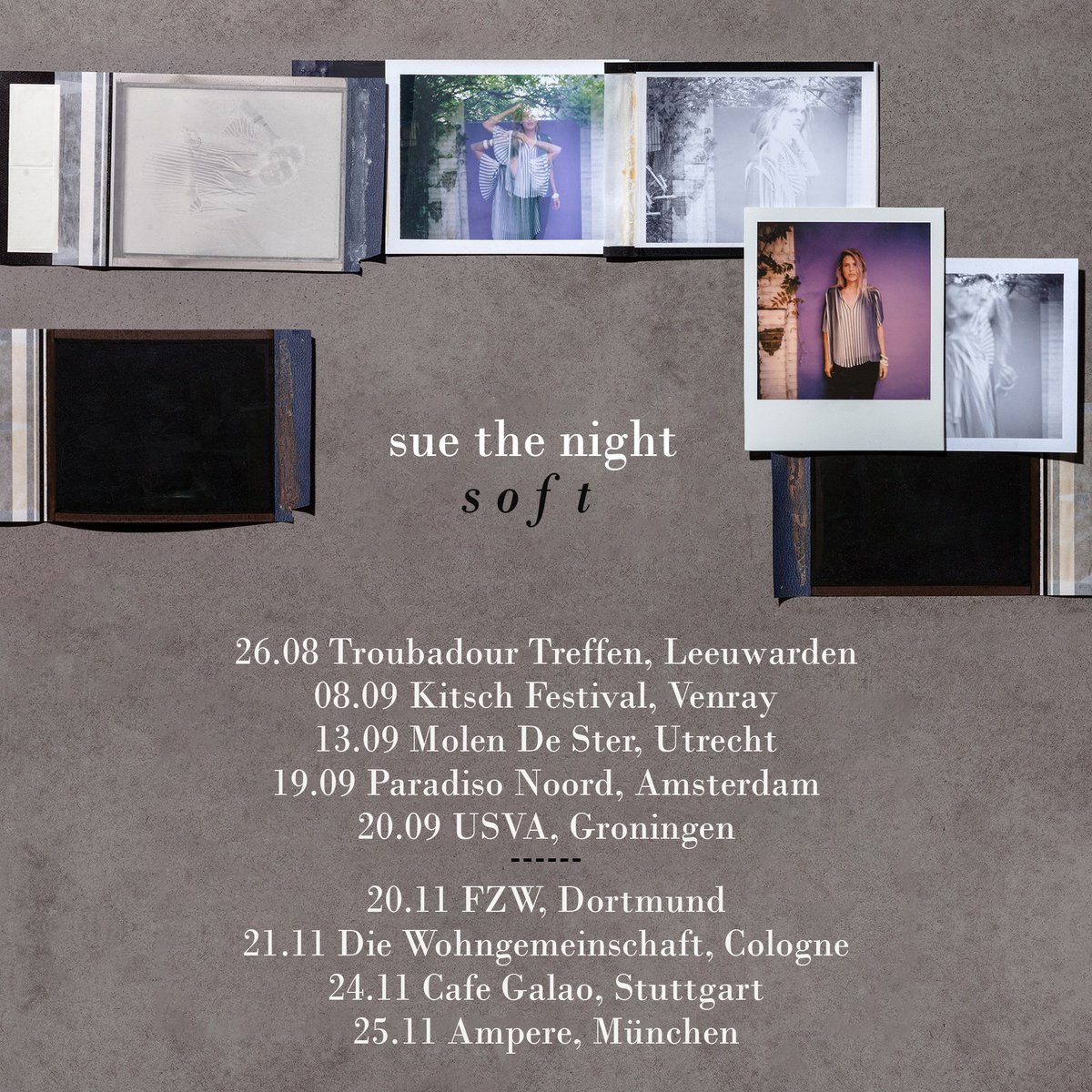’s o f t’  💜 Tourdates Germany added! #cologne #dortmund #stuttgart #munchen
