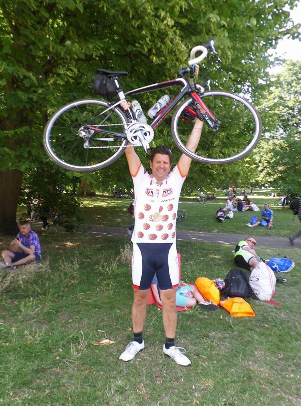 Oops! Just received a double delivery of our King of the Pies cycling jerseys. So we are offering £20 off while stock lasts. Now only £28.95. bit.ly/2BarCyr