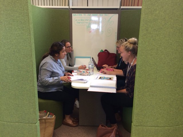 Build a pod and they will come ...first users enjoying our shiny new pod. #pod #newpod #teameliot #GEH_HCA #notinAustralia