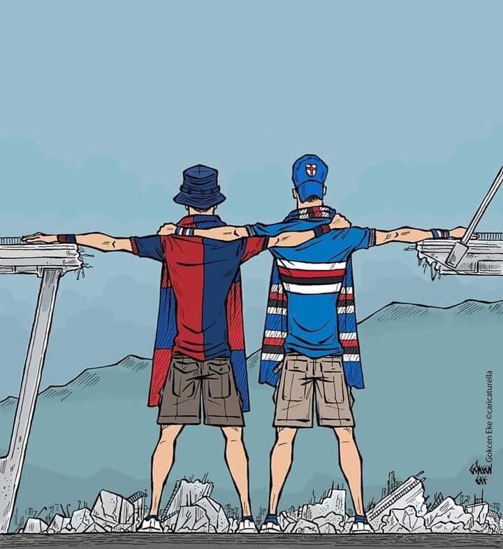 VliegendeKeeper's tweet photo. Kippenvel #Genoa https://t.co/itr8UdeAs5