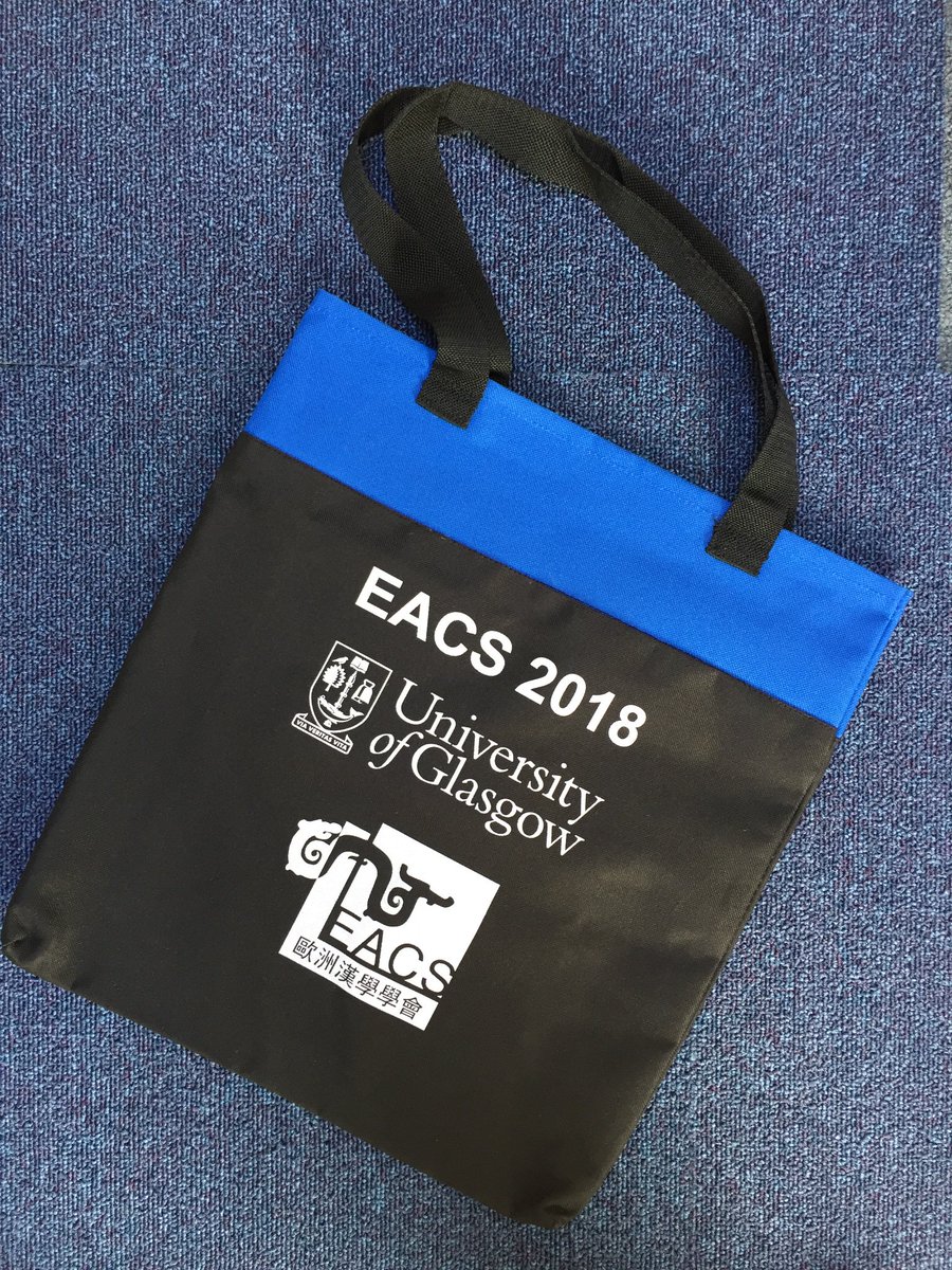 Final preparations are in full swing here at #EACS2018 HQ! Our conference bags have arrived and we’ll be filling them with goodies in the run up to the event