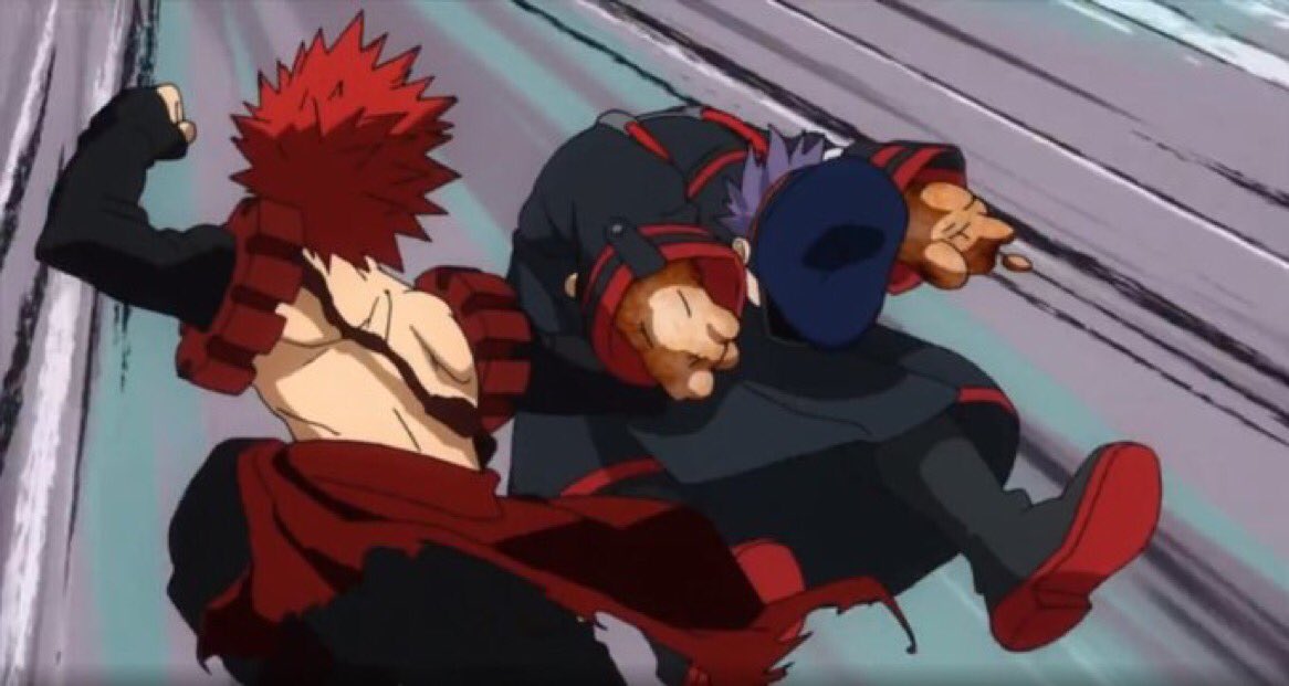 kirishima punching