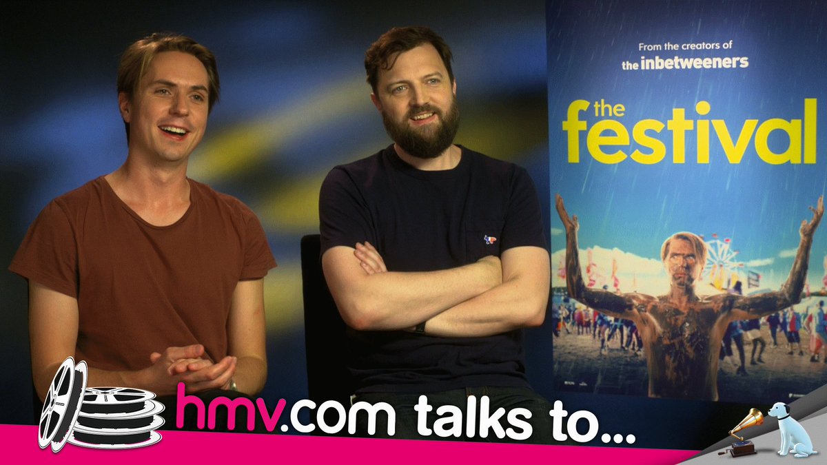 #TheFestivalMovie is in cinemas now. We talk to Joe Thomas &amp; Iain Morris about the film... hmv.co/4KKaZV