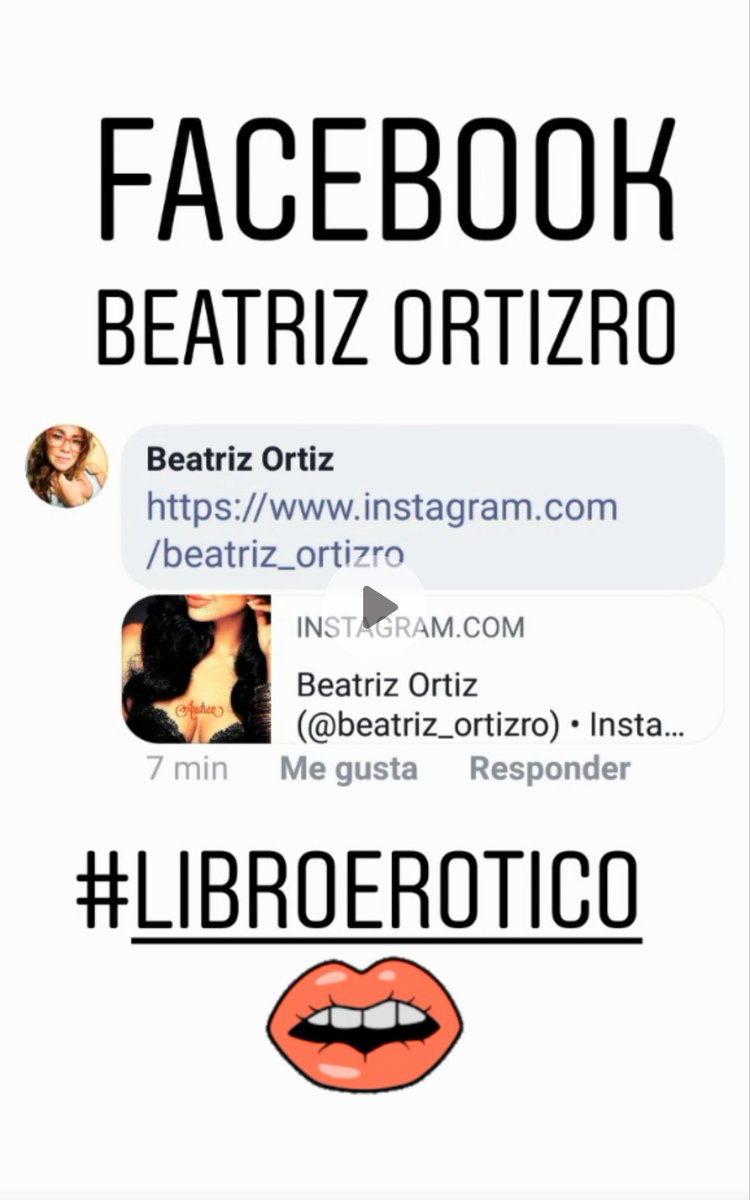 ¿Quieres saber nuestra historia⛔?
Búscame en #amazonbeatrizortizroAndrea
Te aseguro que no te arrepentirás, entraremos en tus sueños cada noche y no nos podrás sacar de tu cabeza.
Y si quieres empezar a conocerme búscame en mis redes sociales.