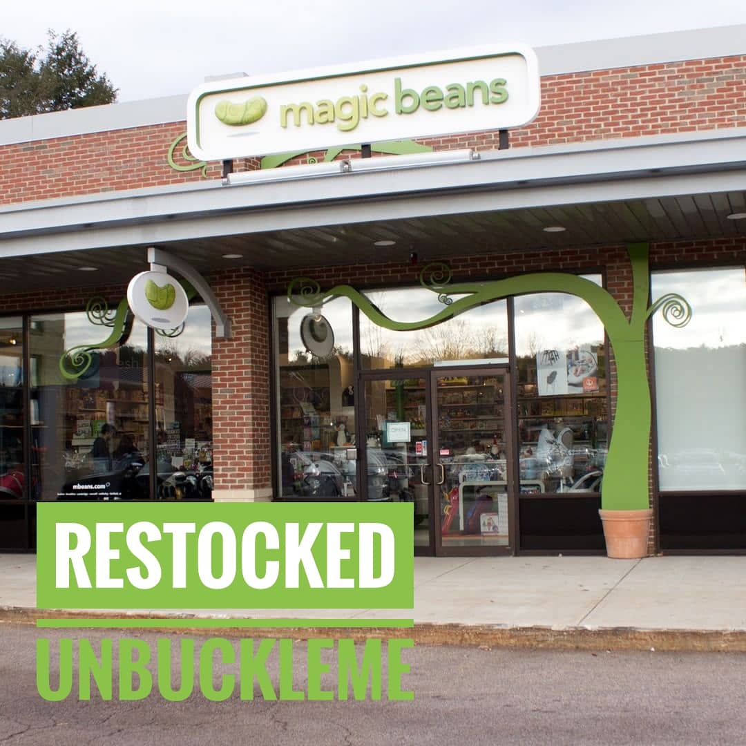 UnbuckleMe's tweet photo. Friends in #Massachusetts and #Connecticut! 🙋 One of our favorite retailers, Magic Beans has restocked #UnbuckleMe! 🙌 Their stores are amazing so check them out of you're in the area!
#babygear #mominvented
#parenting #carseatsafety
#momlife #backtoschool #magicbeans https://t.co/uSW3Gz4vv8