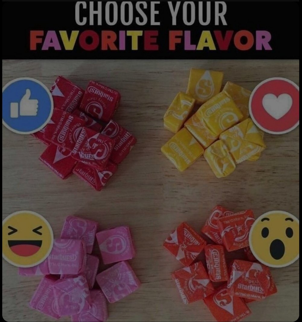 IMJUSTAYRON_215's tweet photo. For sure I'm going with pink!!
.
.
.
.
.
#STARBURST #MULTICOLOR #CHILD #CHILDHOOD #ITSTHELITTLETHINGS #FORSURENOTSHARINGPINK #GAME #FUN https://t.co/IqMCNJriGr