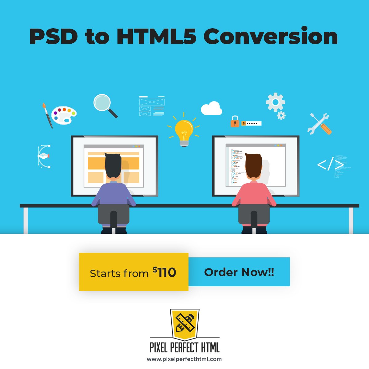 PixelPerfectHTM's tweet image. Want to make your website cross-browser compatible and should have the error handling capability? Our PSD to HTML5 Conversion service fulfills your needs!! 
Get a Quote!! bit.ly/2KFzCaR
#PSDtoHTML5 #HTML5 #WebDevelopment #PSDtoHTML5conversion