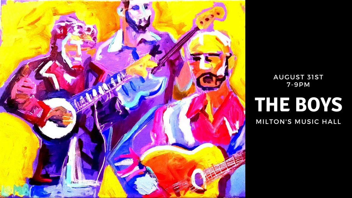 westernfronthtl's tweet photo. We have some talented artists making their way to Milton's in the coming weeks. Check them out! https://t.co/a4BvLLC7RK
