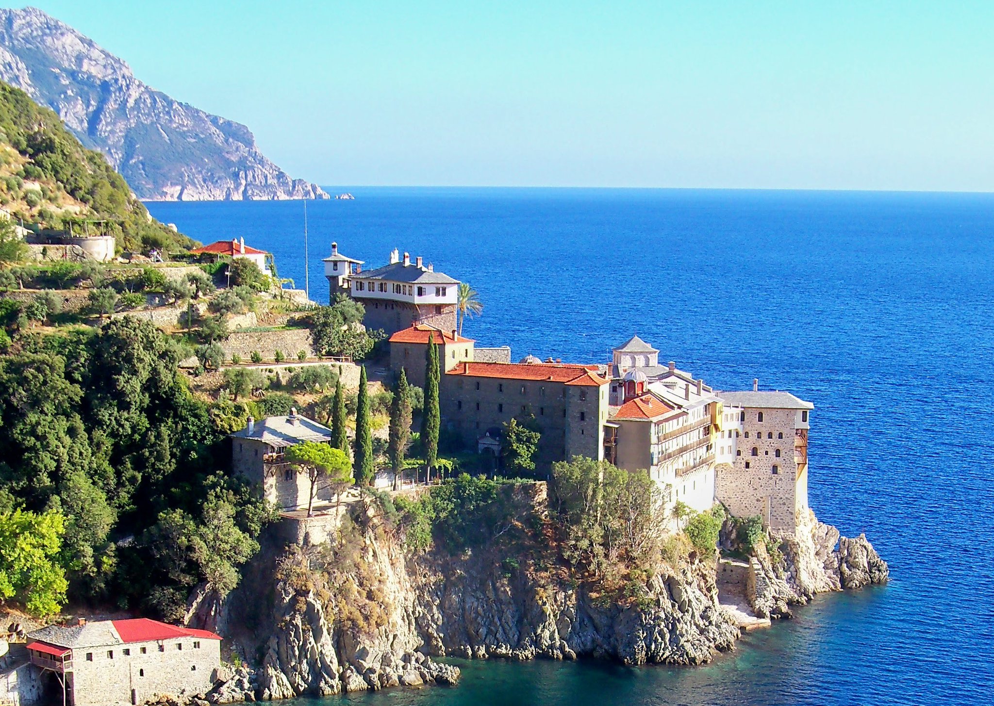 монастырь симонопетра афон, греция. святая гора афон, греция, монастырь. монастырь симонопетра афон, греция. святая гора афон греция. афон святая гора где.