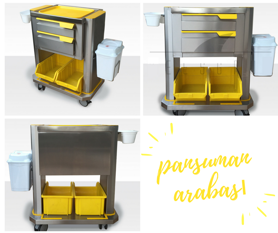 Pansuman Arabası; Yerli tasarım, Yerli Üretim #pansuman #dressing #emergencycart #acilarabası #hastane #klinik #muayenhane #medikal #nisanmedikal #saglik #paslanmazçelik