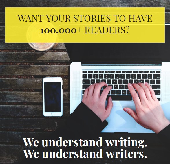 Now you can publish your stories on The Short Story Project! 
bit.ly/2MKKEfV