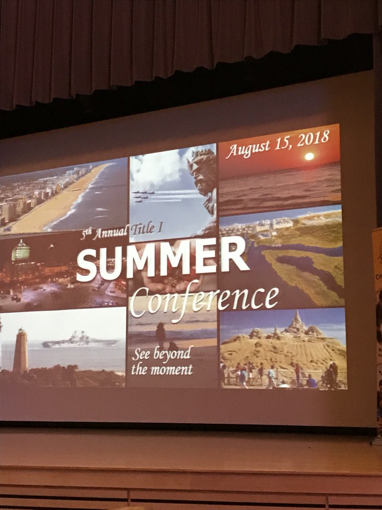 MarcotteTeach's tweet image. You matter! Thank you @ShirannL for sharing your inspiring words! Every child deserves a champion! @VBTitleI  #knowwhy