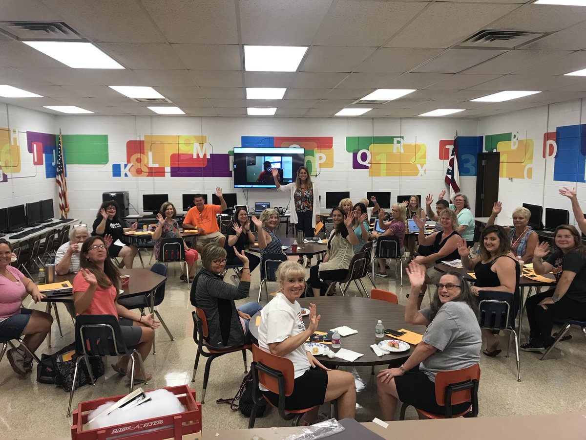 JudeBlack2's tweet image. RH Staff open day at Secrest PreK-2 #welcomeback #teamworktime