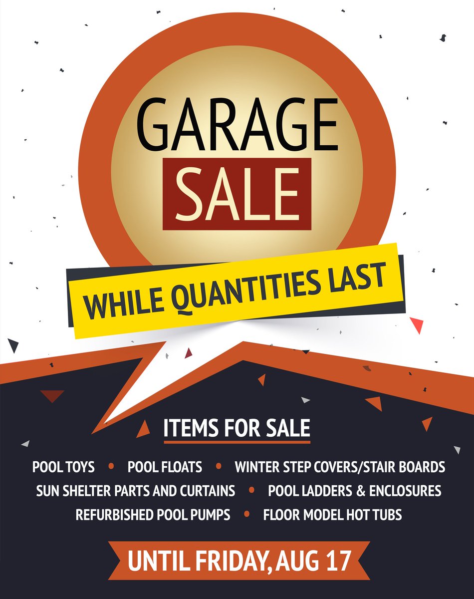 Visit us in store to view our selection of clearance items on sale until Friday, August 17th!