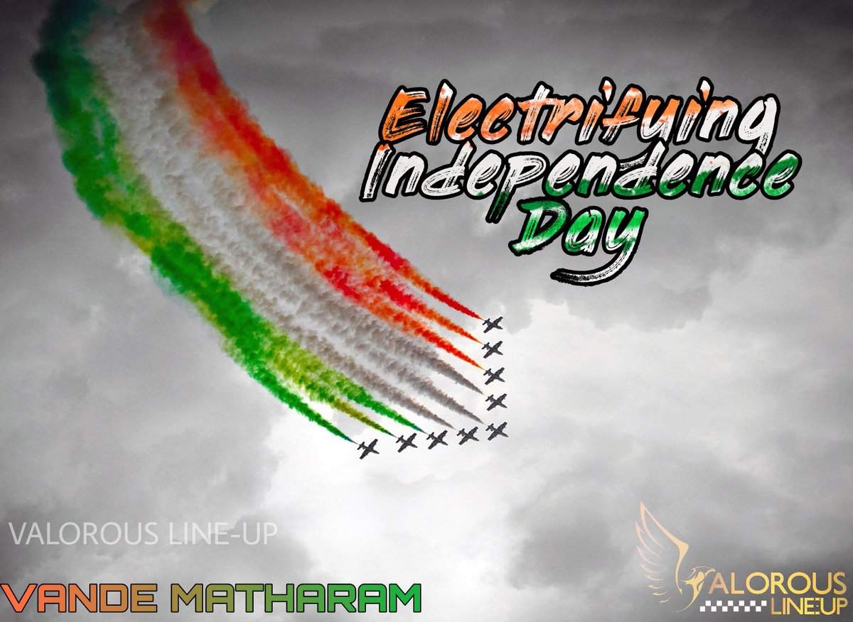 UpValorous's tweet photo. Meet the young India,emerging with flying colors,dynamic and versatile in every manner.. Let the world know we are back with a bang 😎 Happy independence day #valorouslineup #valor #IndependenceDayIndia #electric #electrifying https://t.co/p1xXOp3pwr