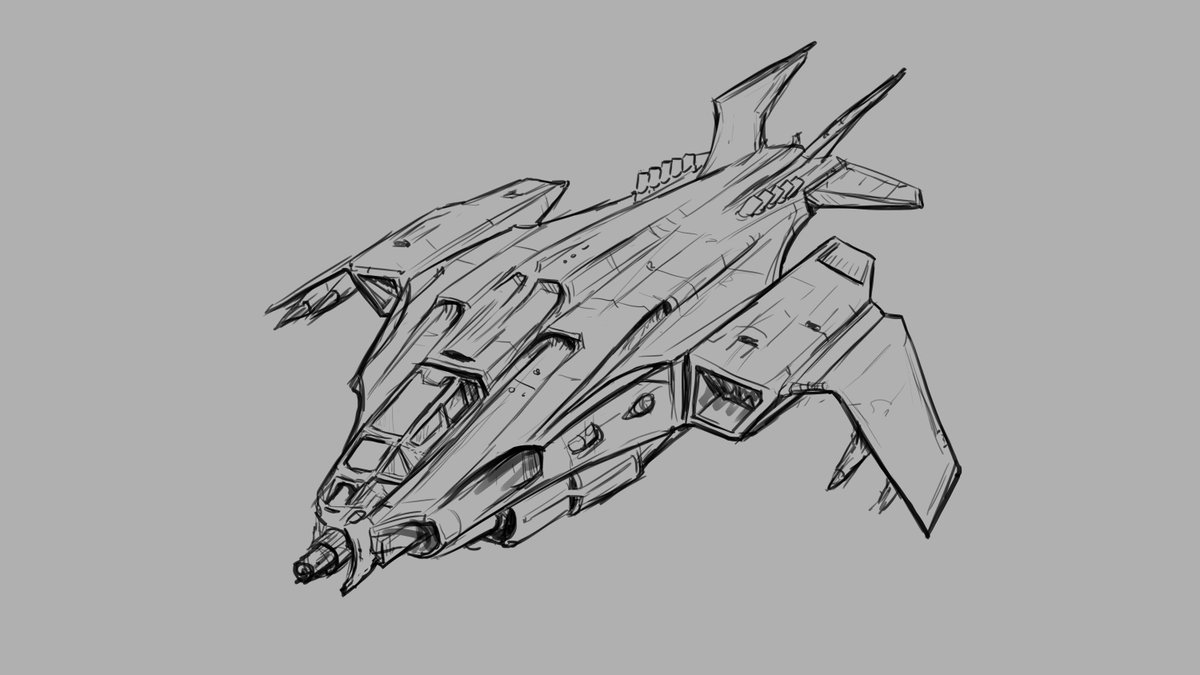 OatcakeGames's tweet photo. What do you think of these design concepts for one of the playable characters in #CrossVectorX? Art by https://t.co/wTk8fPL8VM #UE4 #IndieDev #Tranzfuser #EGX2018 #gamedev #spaceship #Art https://t.co/vqrNZ0cu5F