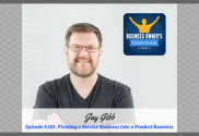 From employee to partner, Jay Gibb( <a href="/circuitfive/">Jay Gibb</a> )chats with me about his #entrepreneur journey on this week's #podcast interview. He even shares a little insight into how to balance being a dad/husband with being an entrepreneur

#business #smallbusiness

buff.ly/2vJkLqu