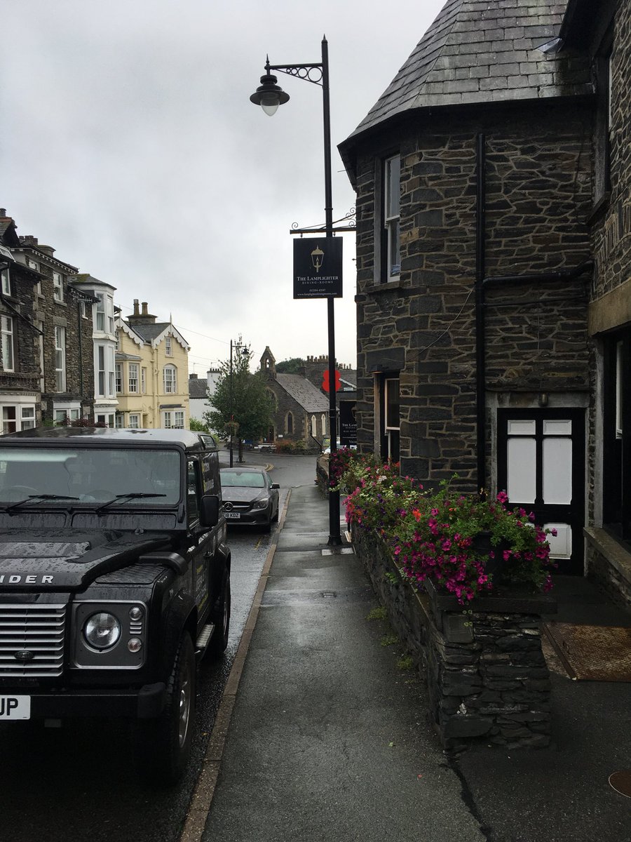 LakesSweep's tweet photo. Just a few photos from a wet mornings work. #Windermere #Burneside #Underbarrow. #PowerSweeping #CleanChimneys #IncreasedEfficiency https://t.co/PtgQnDXZcy