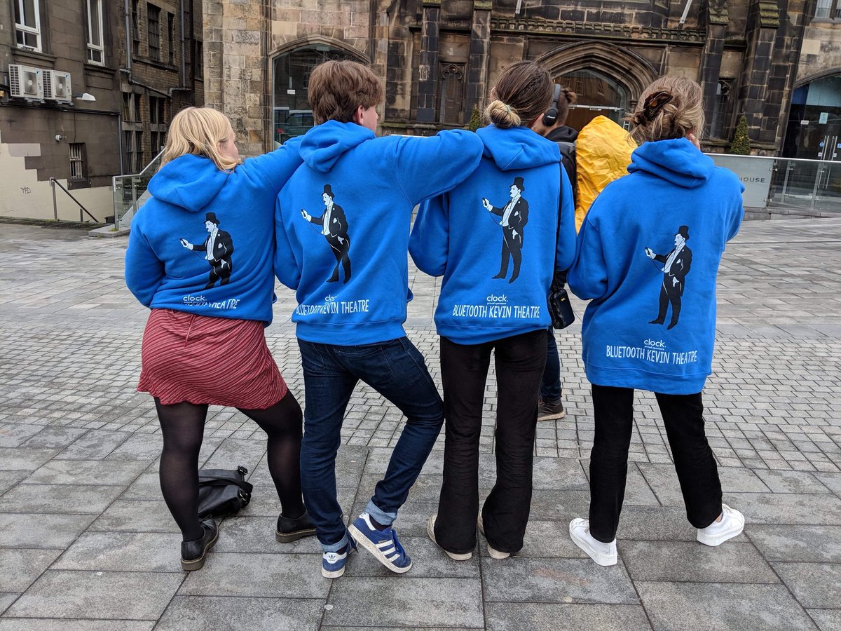 clothes2order's tweet image. Our customers at @bluetoothkevint are using their new personalised hoodies to keep warm and promote their show at the @edfringe this week 🎭

🔍Hoodie ID - 62152