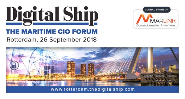 TheDigitalShip's tweet photo. Join @IBM @OECD @PortofAmsterdam @StoltNielsenLtd and many others at our annual #maritimecio Forum in Rotterdam next month.
Catch all the latest updates in today's newsletter: https://t.co/cC78KK7dMP #dsrotterdam
@Marlink_News @Intellian @Speedcast_Intl @ETTUBV @Qconferencing https://t.co/r7VYtYZ5Vo