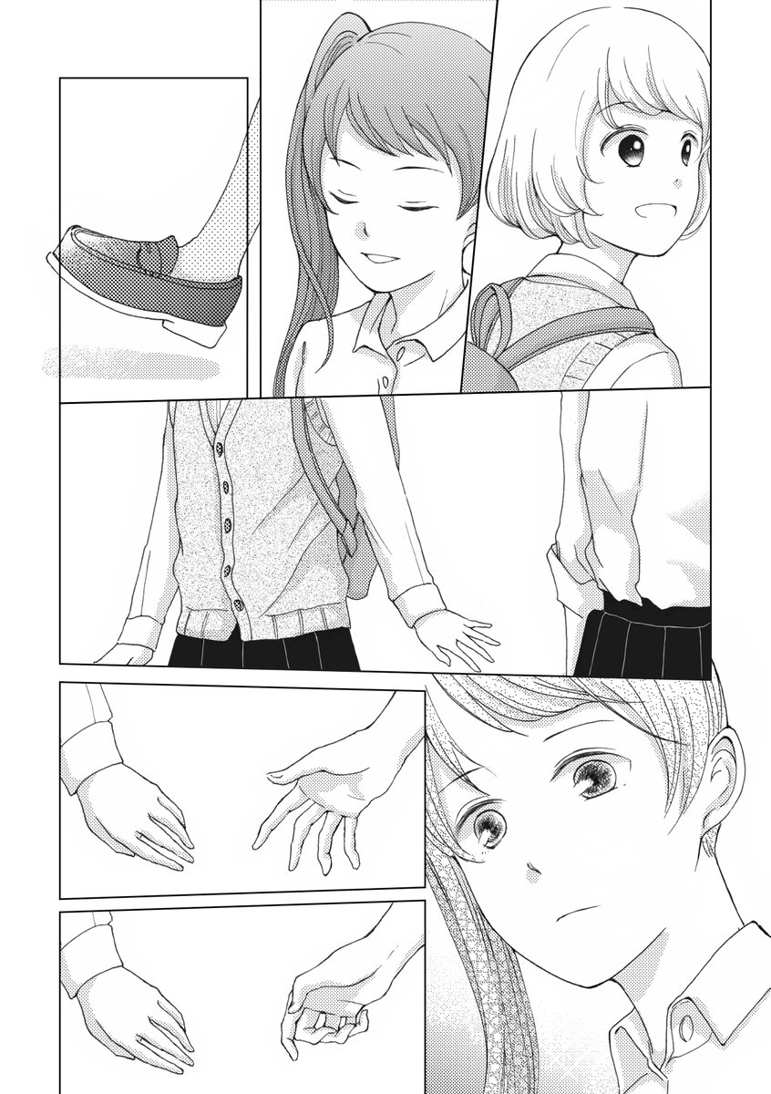 「ふれたらこわれそう。」サンプル② #COMITIA  #COMITIA125 #創作百合 