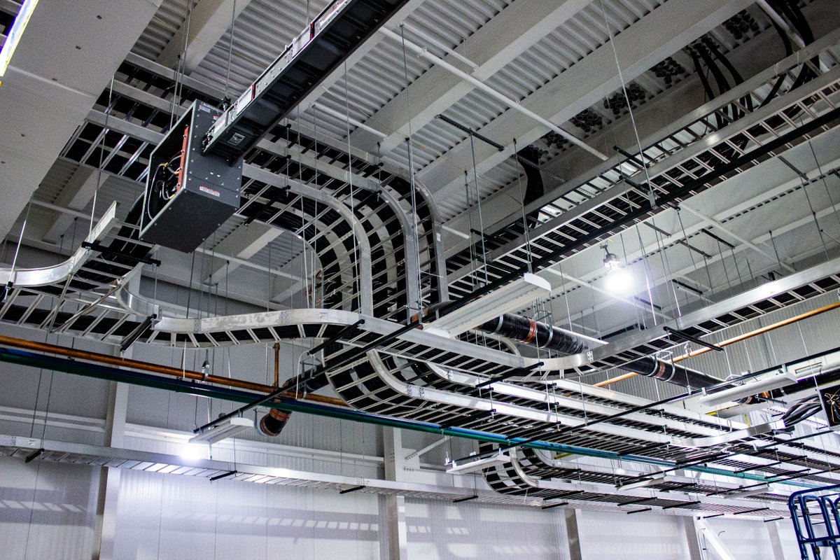 MasseyElectric's tweet image. Project Highlight: DENSO Manufacturing
Massey Electric was contracted to undertake its largest #wirepulling job to date. We pulled 58 runs of four conductor 500 MCM tray cable, 5 of the runs were 885 feet long, totaling 25,800 feet of cable and weighing 196,802 lb. #electrician