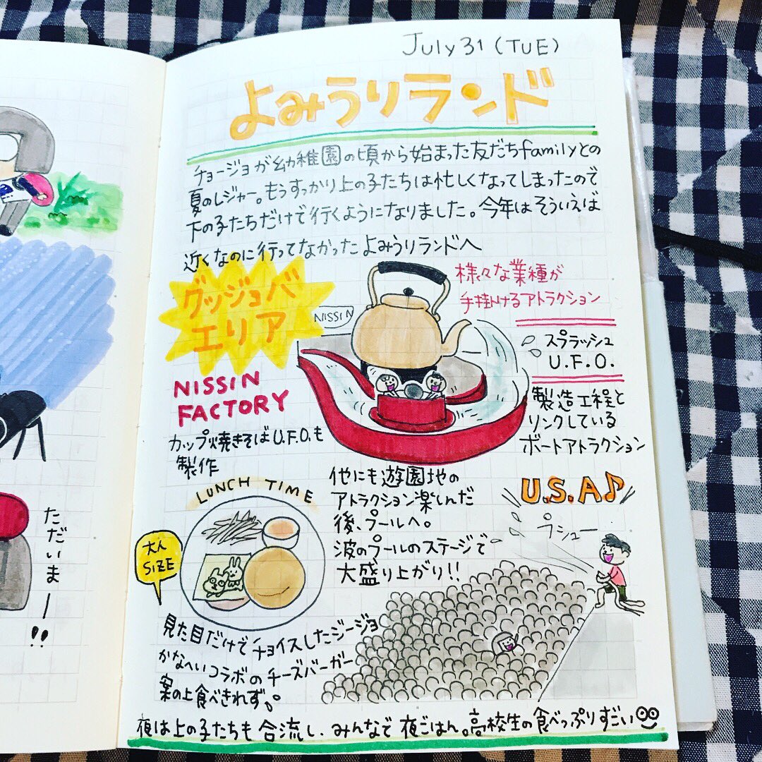ピチコ舎 Twitter પર 7月31日の絵日記です よみうりランド よみうりランドプール グッジョバ Ufo 絵日記 子育て 夏休み お絵描き イラスト 手書きツィート Mdノート ピチコ舎 Twitter પર 7月31日の絵日記です よみうりランド よみうりランドプール グッジョバ Ufo 絵日記 子育て 夏休み お絵描き イラスト 手書きツィート Mdノート