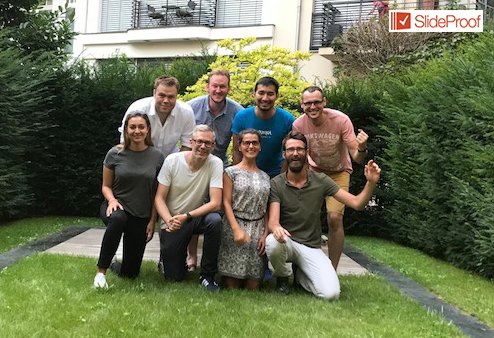 HTGF's tweet photo. Nächster Exit für den #HTGF! Das Berliner Unternehmen @veodin_com und dessen beliebtes Tool #SlideProof werden vom dänischen Unternehmen @Templafy übernommen! #gratulation #exit #HTGFFamily https://t.co/Y4AA7Q37GR