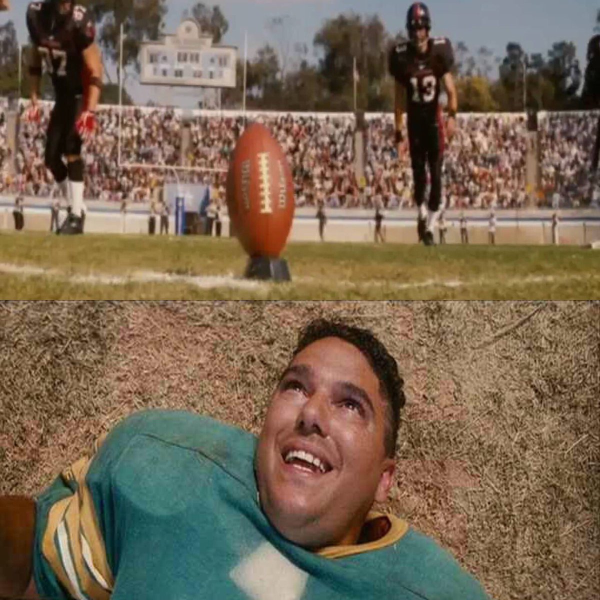 #Legend 🏈💣 What movie is this kicker from and what is his name? DM your answer for a chance to win a FREE Virtual Lesson!