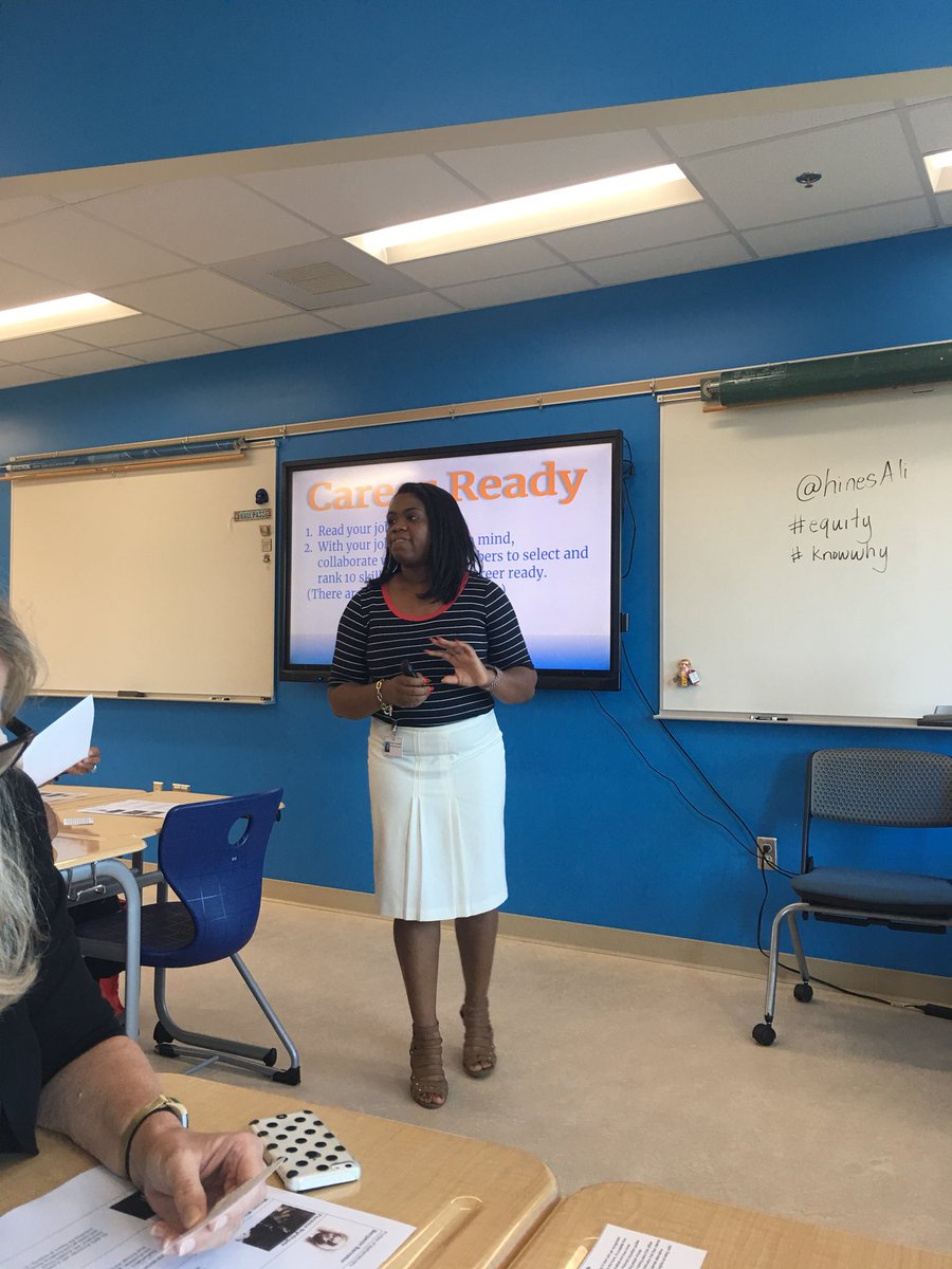 susanhokiefan's tweet image. Call to action for equity. Nailing it! @HinesAli #equity #knowwhy