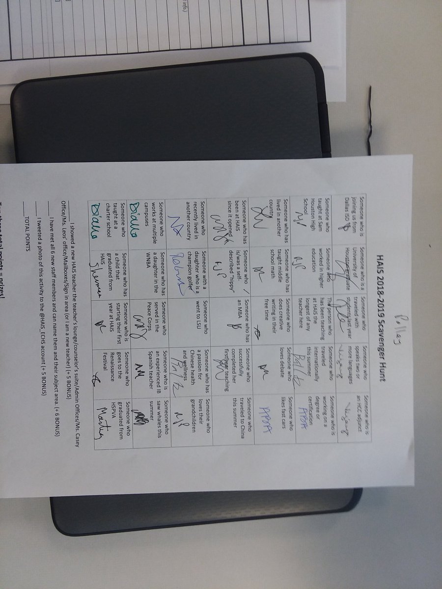 polleymath's tweet photo. Scavenger hunt @HAIS_ECHS https://t.co/GDj9w9UE1f