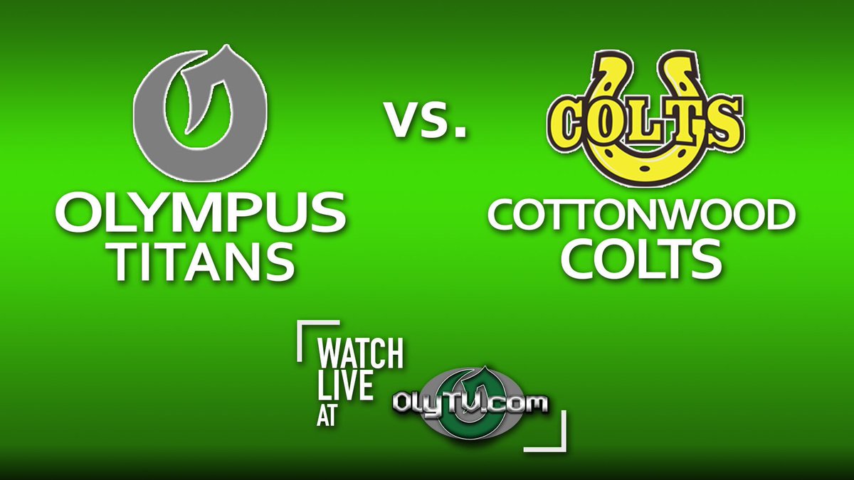 Are you ready for preseason football?!🏈 OlyTV has got you covered! Friday Kickoff @ 7pm OlyTV.com 
<a href="/Olympus_High/">Olympus High School</a> <a href="/Oly__Football/">Oly Football Report</a> <a href="/ColtRoundup/">Colt Roundup</a> <a href="/OLYMPUSfootball/">Olympus Football</a> <a href="/olythunderbolt/">The Thunderbolt</a> <a href="/m_w_kuhn/">Michelle Woods Kuhn</a> @CottonwoodHS <a href="/C_WoodFootball/">Cottonwood Football</a>