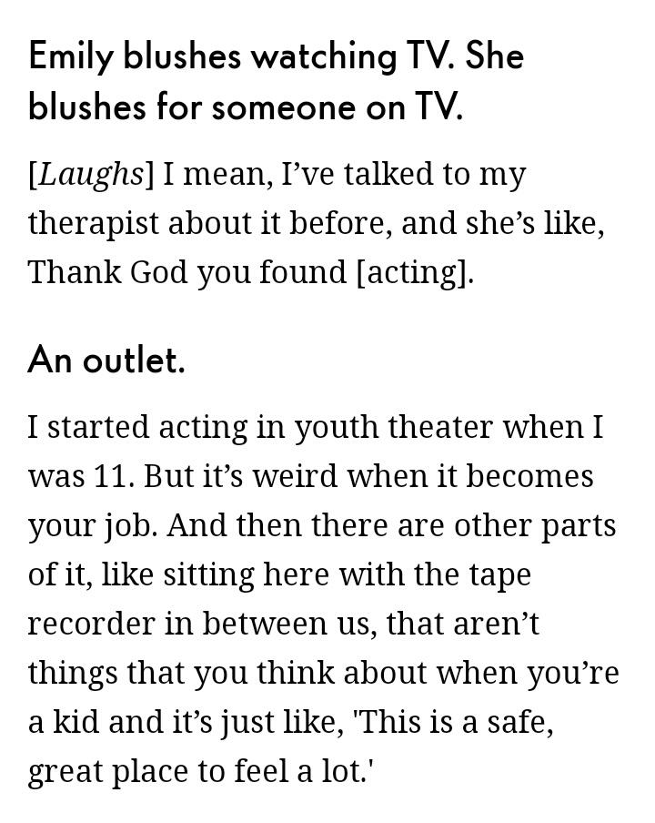 best of emma stone on Twitter "Emma Stone about acting and anxiety…