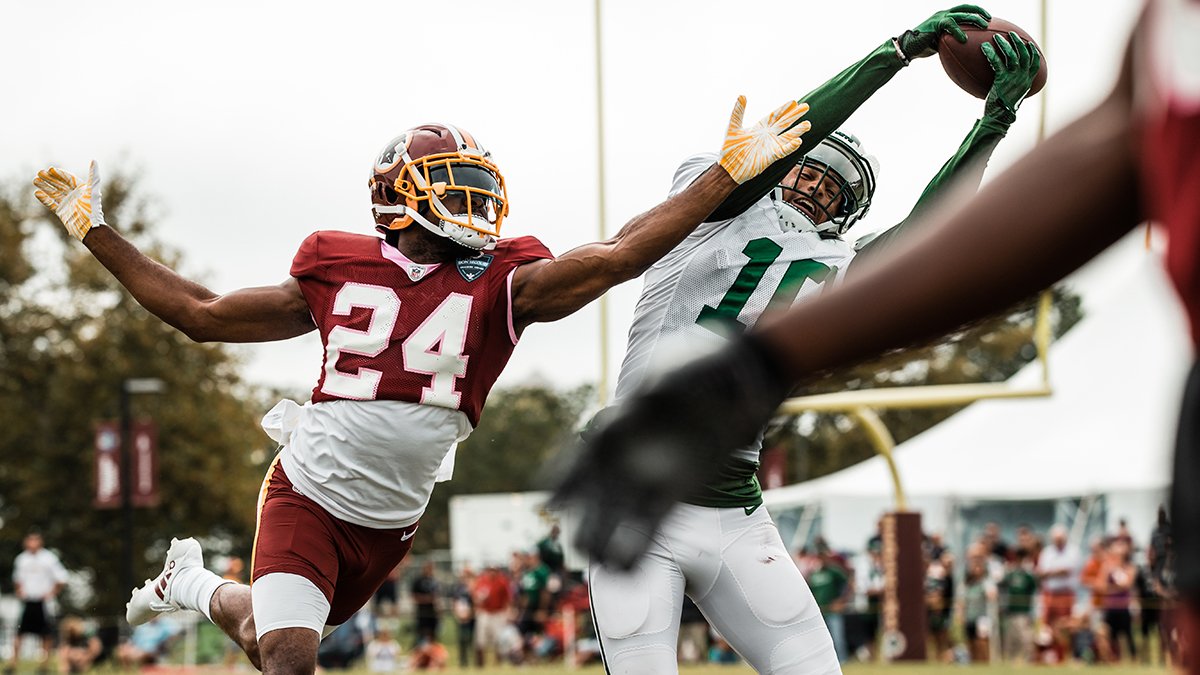 3 days of joint work.  Tomorrow we keep score.  What we gained from #JetsCamp x #SkinsCamp → nyj.social/2PcMGaw https://t.co/Vz5Ek58lUU