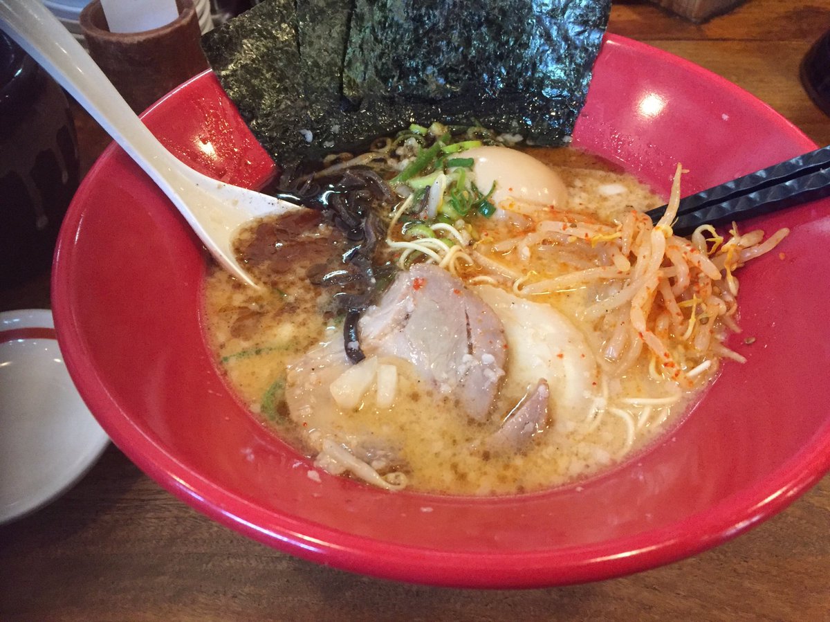ei35's tweet photo. 久々一風堂で食事。キャンペーンのモンブランが貰えると喜んでいたら、前日までだった。 https://t.co/cZy5sm1ONA