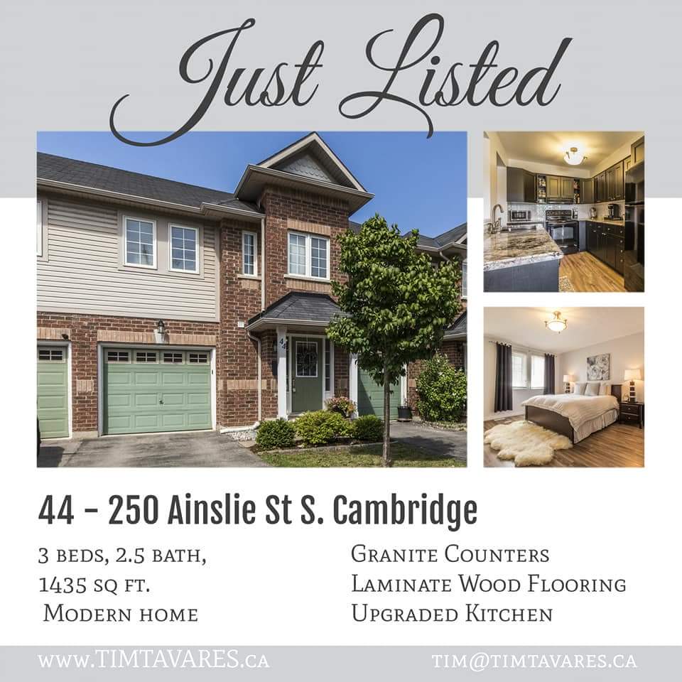 TimTavares's tweet photo. HOT NEW Listing in Downtown Galt! Listed at $359,900.
#NewListing #DowntownGalt #GaltLiving #TownhouseCondo #TownhouseForSale #ModernTownHouse #ModernLiving #CambridgeOntario #CambridgeHomesForSale #CambridgeHomes #CBridge #TimTavaresTeam #REMAX #REMAXListing #RealEstateAgent https://t.co/oOCt7dfNVk