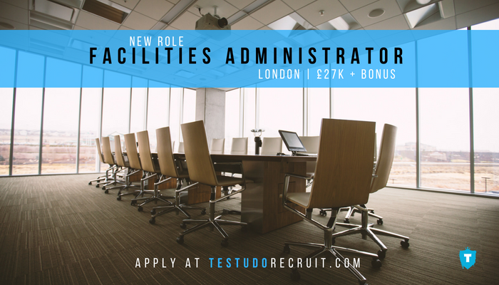 TestudoRecruit's tweet photo. New Role - Facilities Administrator | Asset &amp; Property Management | Experience with Excel Needed | £27K plus Bonus &amp; Training | London | More Info Here: https://t.co/SCi201GrCh https://t.co/yv8zl4pYti