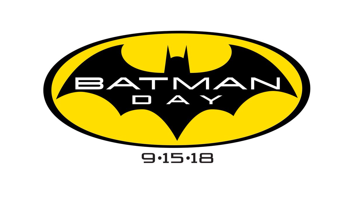 DCOfficial's tweet photo. IT’S OFFICIAL! #BatmanDay is coming 9/15. Head here for all the details about how to celebrate everything Bat: https://t.co/Y8kXVV7J25 https://t.co/sDvlsjOyGV