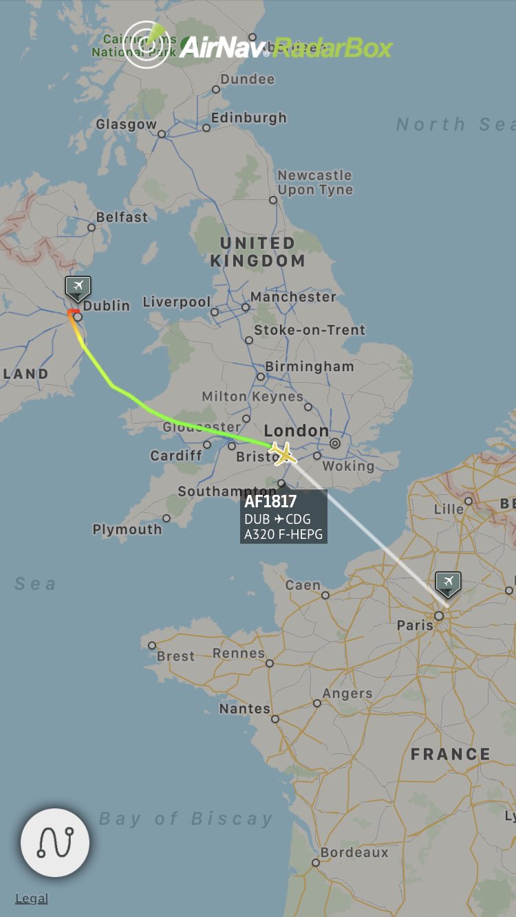 Top 82+ imagen flight paris to dublin fr.thptnganamst.edu.vn