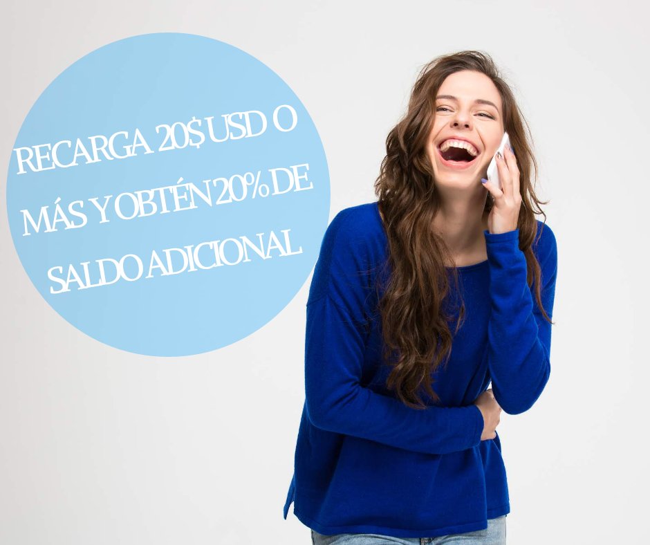 multiphone's tweet image. ¡No podíamos comenzar el mes sin agradecerte el formar parte de nuestra familia Multiphone!🤗📱❤ Recarga tu cuenta de llamadas y nosotros te obsequiamos un 20% de saldo adicional para que te comuniques a cualquier parte del mundo.  🌎☎📞
#Multiphone #LatinosPorElMundo