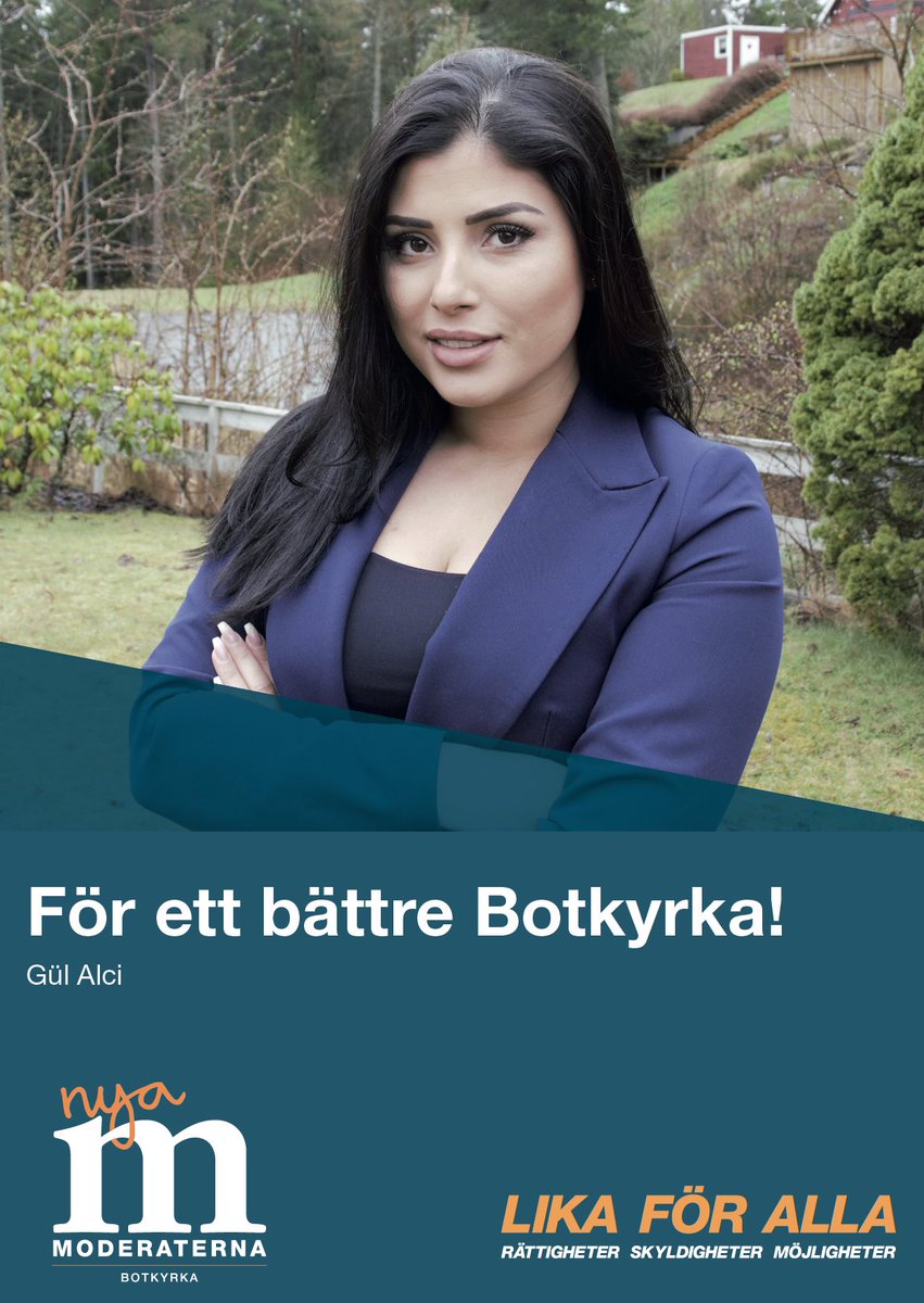 GulAlci's tweet photo. Politiken behöver förnyelse och ny energi! 
Nästa vecka börjar förtidsröstningen och bor du i Botkyrka Kommun kan du kryssa mig på M:s kommunvalsedel på nr 10. #moderaterna #botkyrka #val https://t.co/9W7cbQJsji
