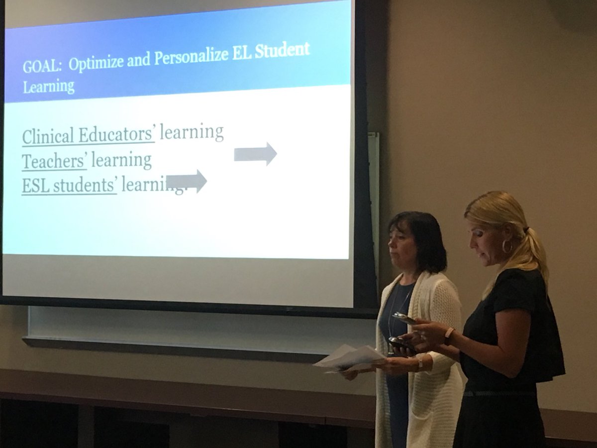 InnovateRI's tweet photo. Next up in the #edprepRI design challenge pitch fest: @myrwu @pvdschools and Pawtucket schools pitch better feedback for ESL teacher candidates @lizrus218 @RIDeptEd https://t.co/JWoFhdqurM