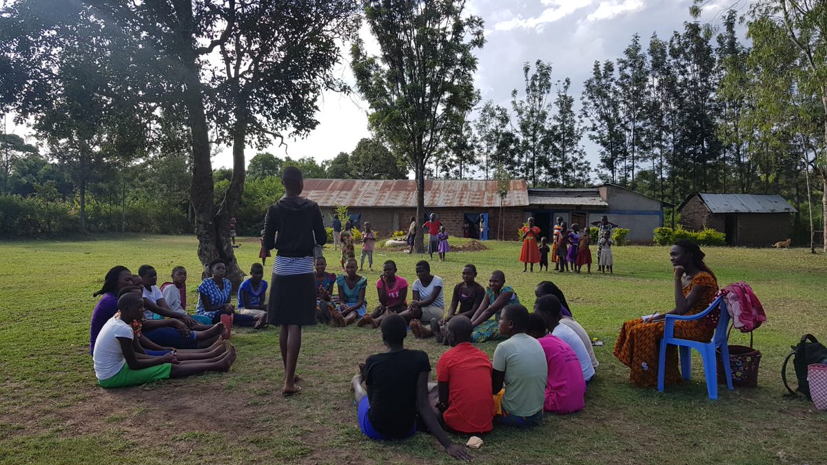 Thanks to @ajws  our #SRHR4Girls program in Kuria is changing the lives of hundreds of adolescent girls. @FemIngredients