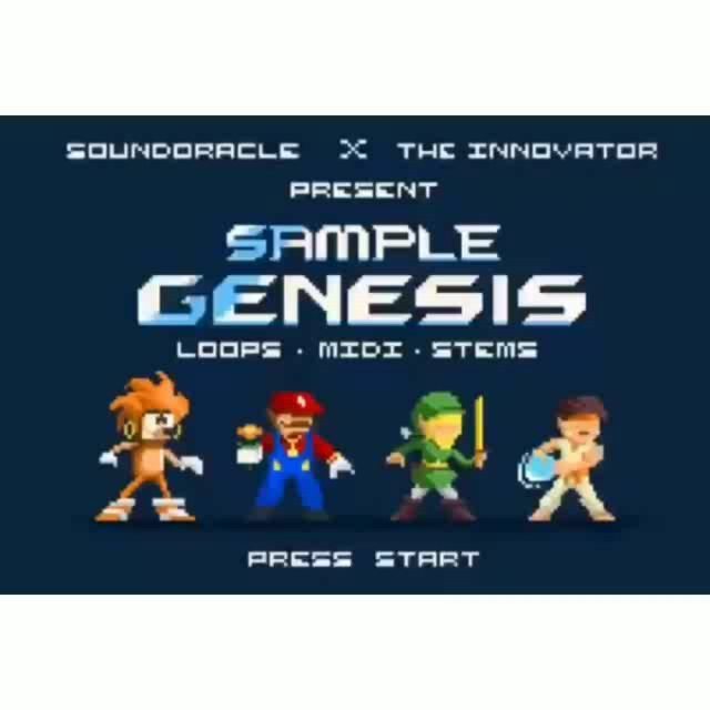 SoundOracle's tweet photo. 🔥🔥🔥 AVAILABLE NOW - Sample Genesis (Video Game Inspired Melody Loops and Midi Loops) from Soundoracle x @iamtheinnovator. #samplegenesis https://t.co/AZQ8JYPOBg https://t.co/ATtcpqHIDS