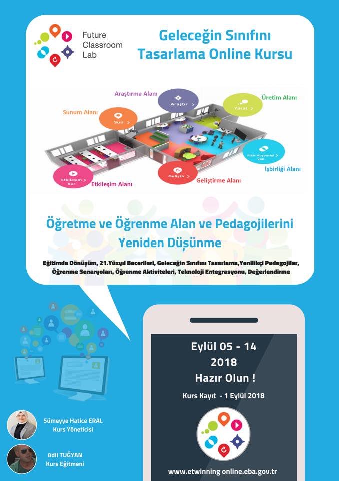 tugyanadil's tweet photo. Geleceğin Sınıfını Tasarlama Online Kursu
Kayıtlar 1 Eylül , Sizde Katılın ! https://t.co/MjdAImPACk