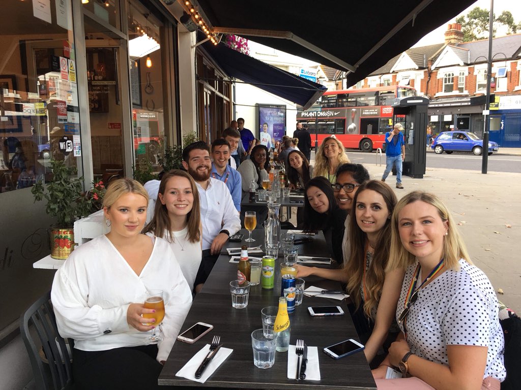 After day 1 of our Leadership Week at GSK House, we all divulged in Pizza at the local restaurant. Unbelievable!