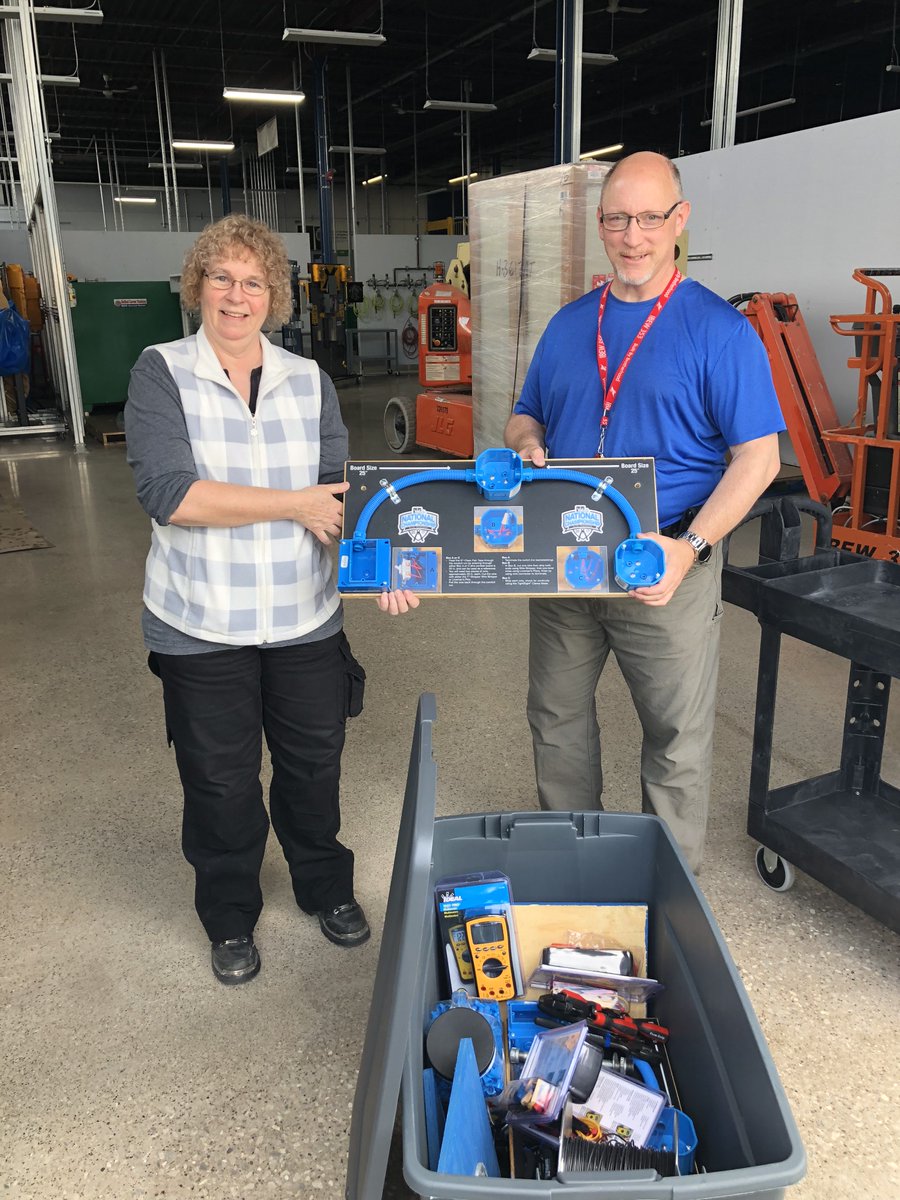 IDEAL Canada donated 2017 competition boards and tool kits to <a href="/LOCAL353/">IBEW LOCAL 353</a> to use for training in the <a href="/COBTHammerHeads/">Hammer Heads</a> Program. This program links young men and women from under-resourced communities to apprenticeship career opportunities in the construction industry!