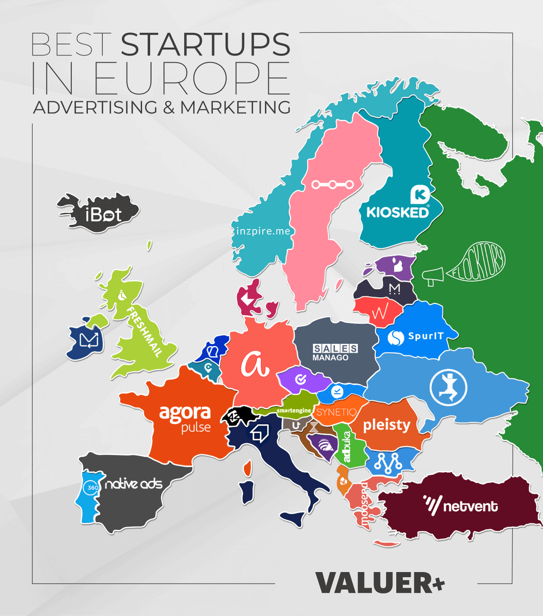 SynetiqLab's tweet photo. @SynetiqLab represents #Hungary on the "Best #Advertising &amp; #Marketing #Startups in #Europe"- list! Wow! https://t.co/OOg9vM251P @ValuerAI https://t.co/W70MBKiUsv