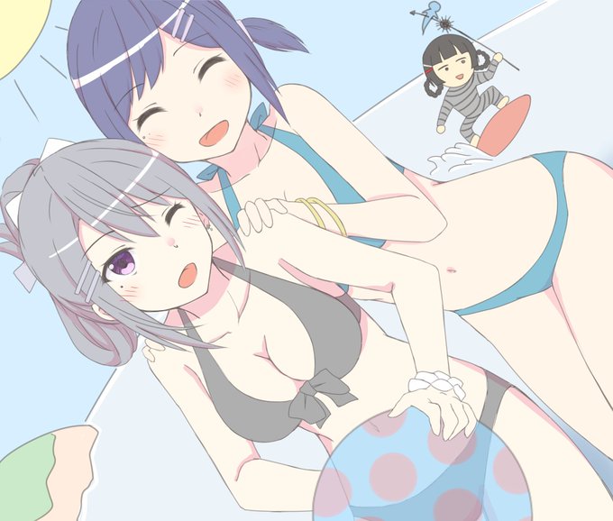 知ってるよ。3人で海に行ったら、なんだかんだ一番はしゃいじゃうのはしずりんなんだ
#でろあーと #凛Art #みとあーと 